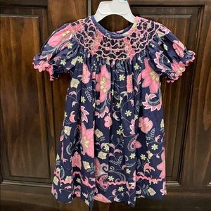 Size 2T toddler girl dress with smocking